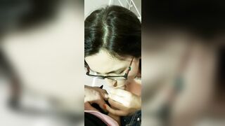 Shopping and a Short Blowjob to get Vitamins