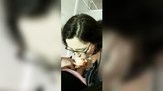 Shopping and a Short Blowjob to get Vitamins