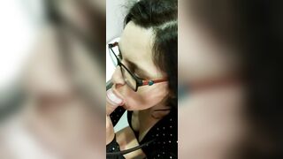 Shopping and a Short Blowjob to get Vitamins