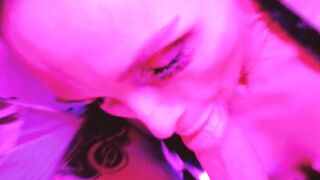 Sweet Spot Fuck Big Dick in Mouth Eva Latex Pussy Pvc Vinyl Dress Fetish Mature MILF Goddess Gonzo