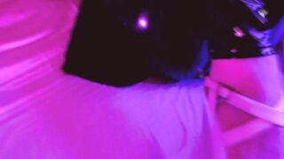 Sweet Spot Fuck Big Dick in Mouth Eva Latex Pussy Pvc Vinyl Dress Fetish Mature MILF Goddess Gonzo