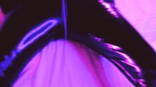 Sweet Spot Fuck Big Dick in Mouth Eva Latex Pussy Pvc Vinyl Dress Fetish Mature MILF Goddess Gonzo