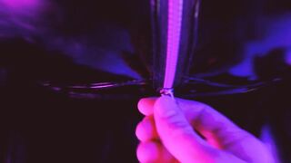 Sweet Spot Fuck Big Dick in Mouth Eva Latex Pussy Pvc Vinyl Dress Fetish Mature MILF Goddess Gonzo