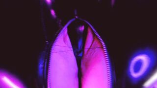 Sweet Spot Fuck Big Dick in Mouth Eva Latex Pussy Pvc Vinyl Dress Fetish Mature MILF Goddess Gonzo