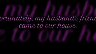 My wife Surprised and inseminated  at our home