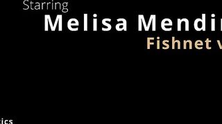 Melisa Mendini Sexy in Fishnet Teaser
