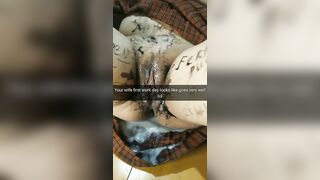 I sold my wife for a week for gangbang.. that her first day