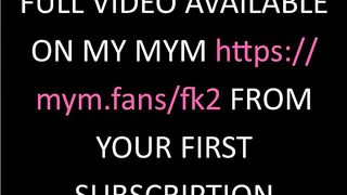 FK2 - Hot Milf Dildoing Her Pussy In A Dressing Room