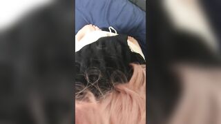 【変態でごめんなさい】マゾ女に喉奥までフェラ調教