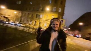 Adventures of a Cat. Episode 3: the Owner Walks, Feeds his Cat on the Street!