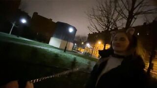 Adventures of a Cat. Episode 3: the Owner Walks, Feeds his Cat on the Street!