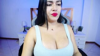 Enjoy My Red Lips in the cigarettes very hot