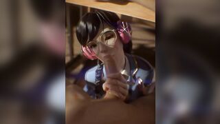 3D Hentai: Dva Schoolgirl Uniform Fuck Compilation Overwatch Uncensored Hentai