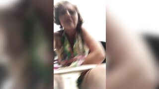 POV Super hot fun hippy chick goes for a piss in her VERY overlooked garden as she becomes Miss Waterfall again