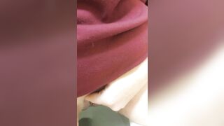 Milf Publicly masturbates in public