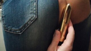 Milf Tearing Jeans and Fucking Ass with an Anal Vibrator | 1080 | Sexy GG