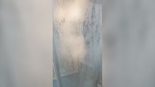 Hot Brazilian Teen Showing off in the Shower