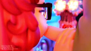 Velma Halloween Animation (Blenderknight, LewdHeart)