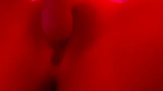 vibrator on my tight pussy