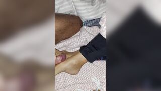 Sexy games with Selena's toes