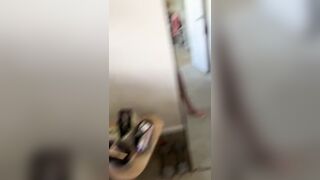 Watch me cum all over my mirror with favorite dildo - Onlyfans @MMMMKJAY - Instagram @j_gramsss