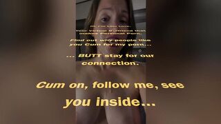 Babe takes a huge facial & 2 cumshots on her ass between daily candid vlogs - Lelu Love