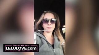 Babe takes a huge facial & 2 cumshots on her ass between daily candid vlogs - Lelu Love