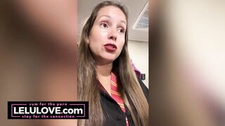 Babe takes a huge facial & 2 cumshots on her ass between daily candid vlogs - Lelu Love