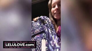 Babe sharing candid daily adventures miXXXed with behind the scenes sexiness & pussy closeups & queefing - Lelu Love