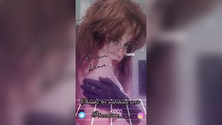 Becca has a wet pussy and wants to show you how she jerks off while watching you. Put on headphones