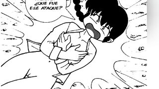 Preparing her pussy to fuck very well - comic