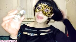 Universitaria argentina recibe follada anal, Creampie y se traga la leche