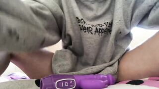 SQUIRTS like a FOUNTAIN After Discovering Toy REAL ORGASMS