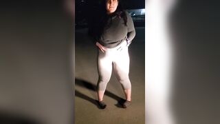 You know, peeing public places I shouldn't