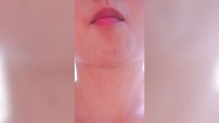 Video of saliva dripping high quality