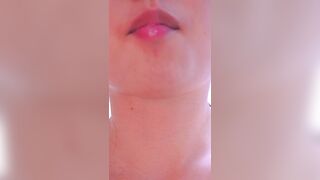 Video of saliva dripping high quality