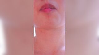 Video of saliva dripping high quality