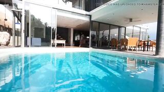 Watch our shamelessly beautiful, exotic Thai girl, Kahlisa, flaunt her big natural breasts and bushy pussy.