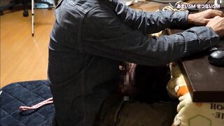 A masochist woman who gives fellatio service to her master.I think SM is romantic.あまいSMせつないSM