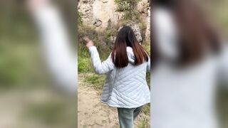 almost and they see us fucking outdoors