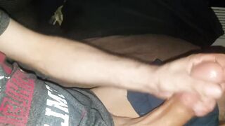 Wank my Wet Cock Screaming on Climax