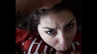 He Use My Mouth Like a Pussy - ROUGH Facefucking