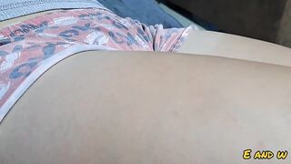 Touching my step sister's Breasts in our PARENTS 'bed