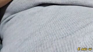 Touching my step sister's Breasts in our PARENTS 'bed