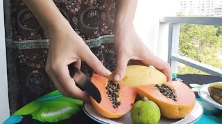 Pussy like Papaya #Do you also like fruits?