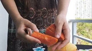 Pussy like Papaya #Do you also like fruits?