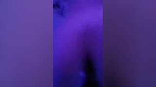 Tattooed egirl rides my cock after the party