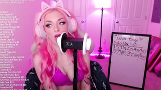 ASMR Stepsis Licks your Ears Lingerie to Nude... Onlyfans ASMR