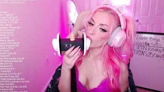 ASMR Stepsis Licks your Ears Lingerie to Nude... Onlyfans ASMR