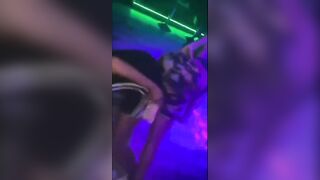 Twerking video and stripping on pole fab jerking off try not to cum